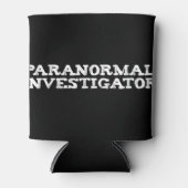 Paranormale onderzoeker Ghost Hunting Blikjeskoeler (Voorkant)