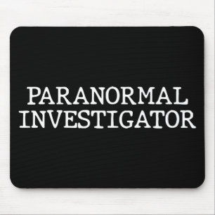 Paranormale onderzoeker Ghost Hunting EVP Muismat