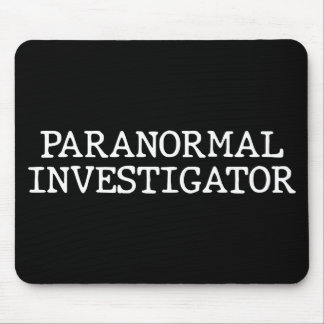 Paranormale onderzoeker Ghost Hunting EVP Muismat