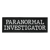 Paranormale onderzoeker Ghost Hunting EVP Naambadge (Voorkant)