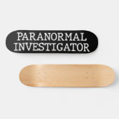 Paranormale onderzoeker Ghost Hunting EVP Persoonlijk Skateboard (Horizontaal)