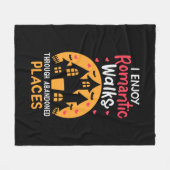 Paranormale onderzoeker Ghost Hunting Fleece Deken (Voorkant (Horizontaal))