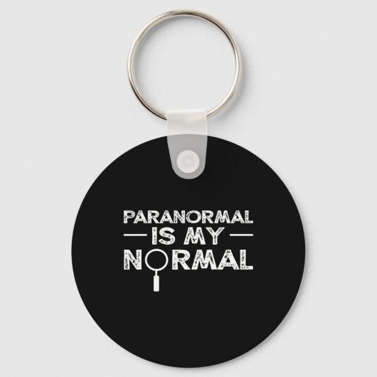 Paranormale onderzoeker Ghost Hunting Funny Gift Sleutelhanger (Voorkant)