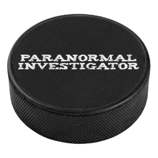 Paranormale onderzoeker Ghost Hunting Hockey Puck