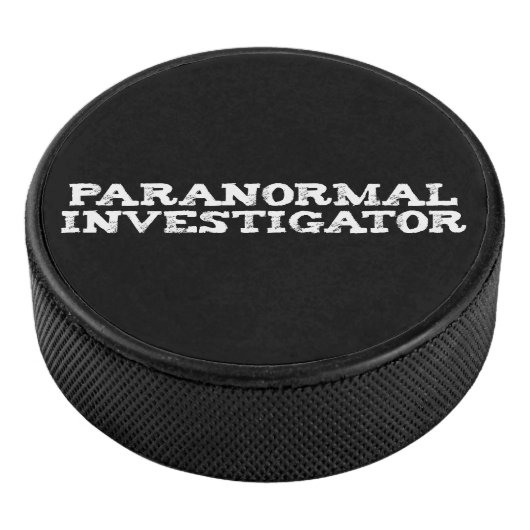 Paranormale onderzoeker Ghost Hunting Hockey Puck (3/4)