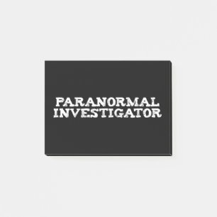 Paranormale onderzoeker Ghost Hunting Post-it® Notes