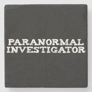 Paranormale onderzoeker Ghost Hunting Stenen Onderzetter