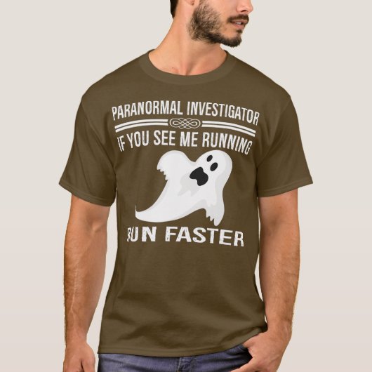 Paranormale onderzoeker Ghost Hunting T-shirt (Voorkant)
