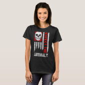 Paranormale onderzoeker grappige professionele gee t-shirt (Voorkant volledig)