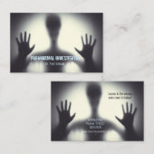 Paranormale onderzoeker Het Buiten Visitekaartje (Voorkant / Achterkant)