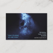 Paranormale onderzoeker Het Visitekaartje van de s (Achterkant)