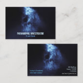 Paranormale onderzoeker Het Visitekaartje van de s (Voorkant / Achterkant)