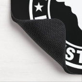 Paranormale onderzoeker Logo Ghost Hunting Muismat (Hoek)