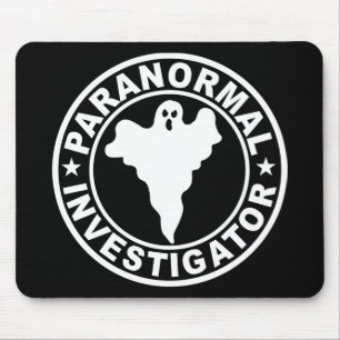 Paranormale onderzoeker Logo Ghost Hunting Muismat