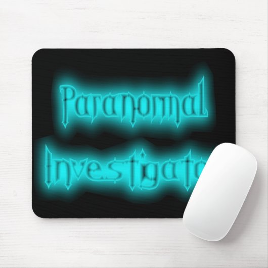 Paranormale onderzoeker MousePad Muismat (Met muis)