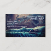 Paranormale onderzoeker nachtmerrie visitekaartje (Achterkant)