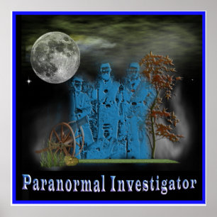 paranormale onderzoeker poster