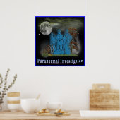 paranormale onderzoeker poster (Keuken)