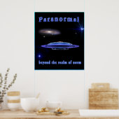 paranormale onderzoeker poster (Keuken)