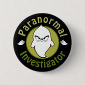 Paranormale onderzoeker ronde button 5,7 cm (Voorkant)