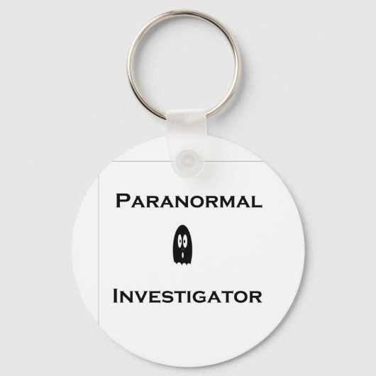 Paranormale onderzoeker sleutelhanger (Voorkant)