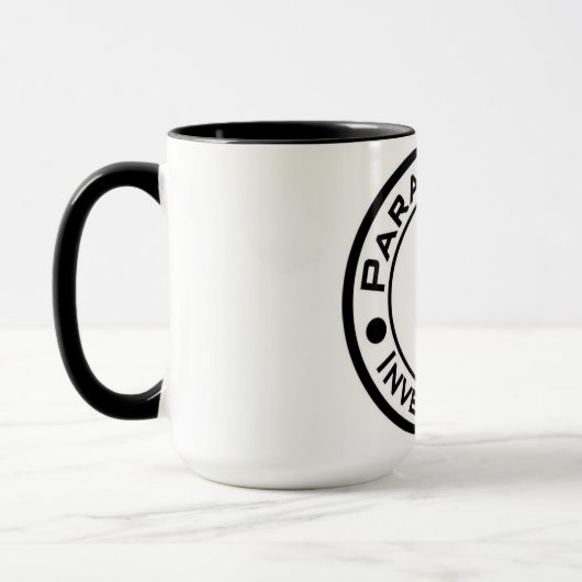 Paranormale Onderzoeksbeker Mok (Links)