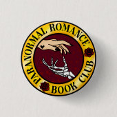 Paranormale Romance Badge Ronde Button 3,2 Cm (Voorkant)