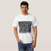ParanormalPrints T-Shirt gravitationele golven (Voorkant volledig)