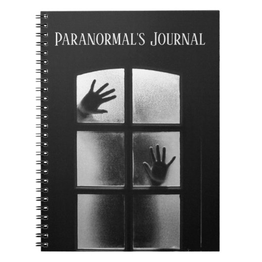 Paranormal's Journal Notitieboek (80 pagina's B&W) (Voorkant)