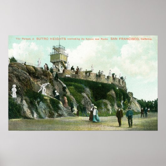 Parapet met hoogte van superlicht poster (Voorkant)