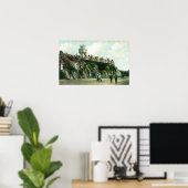 Parapet met hoogte van superlicht poster (Thuiskantoor)