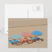 Paraplu 2 briefkaart (Voorkant / Achterkant)