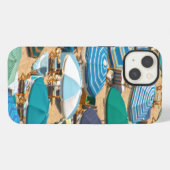Paraplu 4 iPhone hoesje (Achterkant horizontaal)