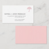 PARAPLU | BABY REGISTRY KAART (Voorkant / Achterkant)