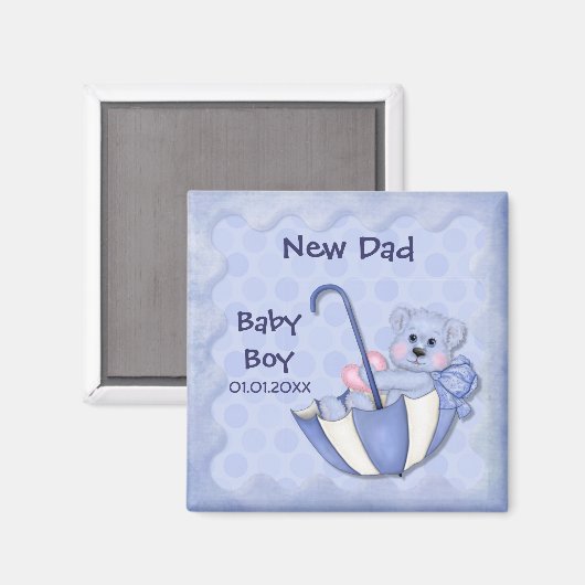 Paraplu Beer - Aanpassen - Boy Magneet (Voorkant / Achterkant)