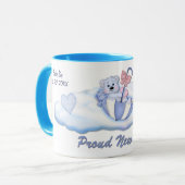 Paraplu Beer Boy voor New Dad - Customize Mok (Voorkant links)