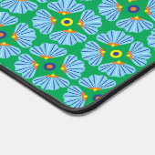 Paraplu bloemen bureau mat (Hoek)
