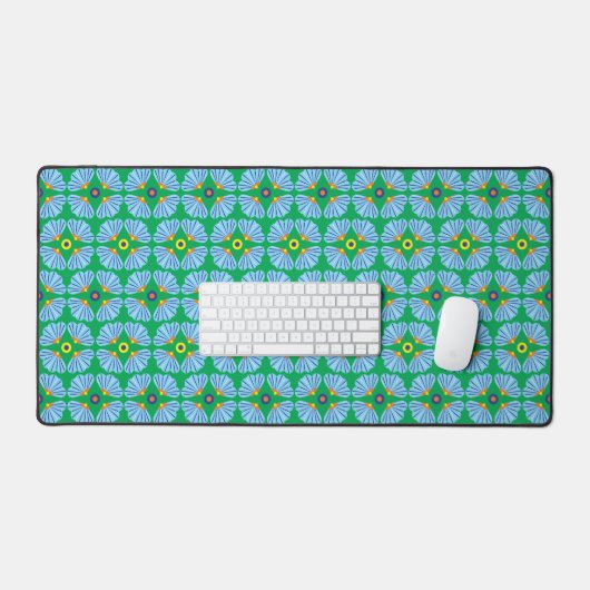 Paraplu bloemen bureau mat (Keyboard & Muis)