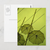 paraplu briefkaart (Voorkant / Achterkant)