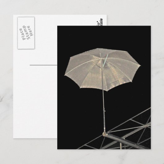 paraplu briefkaart (Voorkant / Achterkant)