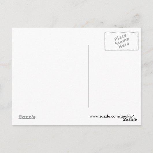 paraplu briefkaart (Achterkant)