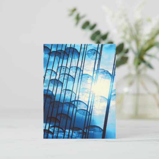 paraplu briefkaart (Staand voorkant)