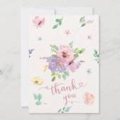 Paraplu Bruids douche Ideeën Kaart (Achterkant)