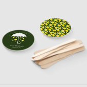 Paraplu Citroenen Groene Cartoon Baby shower Handwaaier (Niet-gemonteerd)