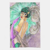 Paraplu Dame Keukenhanddoek (Verticaal)