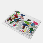 Paraplu Deurmat (Schuin)