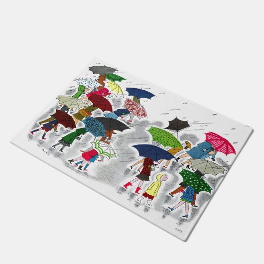 Paraplu Deurmat (Schuin)