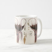 Paraplu inktvis, zeedieren koffiemok (Voorkant rechts)