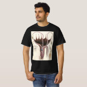 Paraplu inktvis,  zeedieren t-shirt (Voorkant volledig)