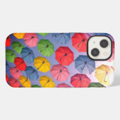 Paraplu iPhone hoesje (Achterkant horizontaal)